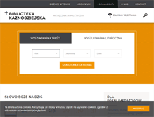 Tablet Screenshot of bkaznodziejska.pl